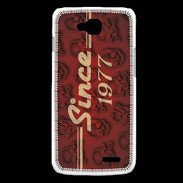Coque LG L90 Since crane rouge 1977