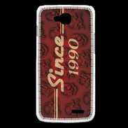Coque LG L90 Since crane rouge 1990