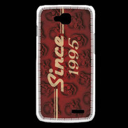 Coque LG L90 Since crane rouge 1995