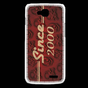 Coque LG L90 Since crane rouge 2000