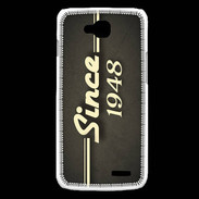 Coque LG L90 Since 1948 Gris