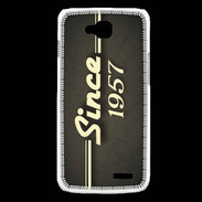 Coque LG L90 Since 1957 gris