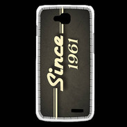 Coque LG L90 Since 1961 gris