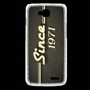 Coque LG L90 Since 1971 gris