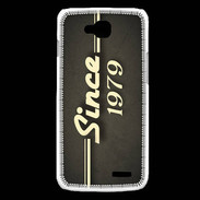 Coque LG L90 Since 1979 gris