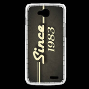 Coque LG L90 Since 1983 gris