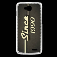 Coque LG L90 Since 1990 gris