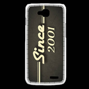 Coque LG L90 Since 2001 gris