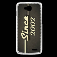 Coque LG L90 Since 2002 gris