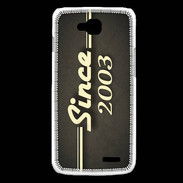Coque LG L90 Since 2003 gris