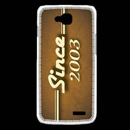 Coque LG L90 Orange since 2003