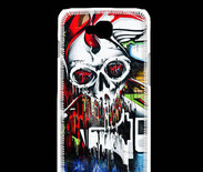 Coque LG L90 Tête de mort Graffiti couleur