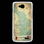 Coque LG L90 Débarquement Normandie Carte ZG