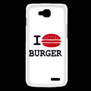 Coque LG L90 I love Burger