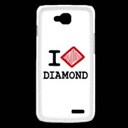 Coque LG L90 I love Diamond