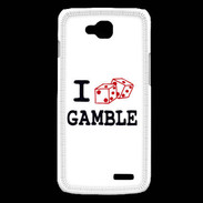 Coque LG L90 I love Gamble
