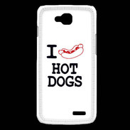 Coque LG L90 I love Hot Dogs