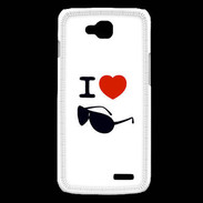 Coque LG L90 I love Lunette Fun 2