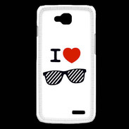 Coque LG L90 I love Lunette Fun 3
