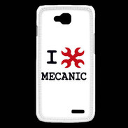 Coque LG L90 I love Mecanic