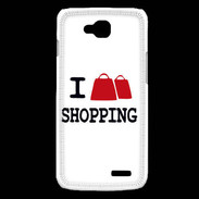 Coque LG L90 I love Shopping