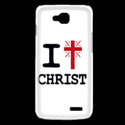 Coque LG L90 i love Christ