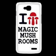Coque LG L90 I love Mushrooms