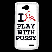 Coque LG L90 I love Play Pussy