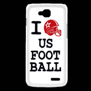 Coque LG L90 I love US Football