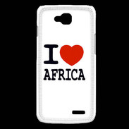 Coque LG L90 I love Africa