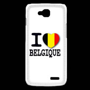 Coque LG L90 I love Belgique 2