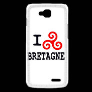 Coque LG L90 I love Bretagne 2