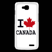 Coque LG L90 I love Canada 2