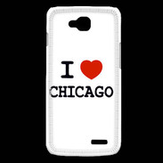 Coque LG L90 I love Chicago