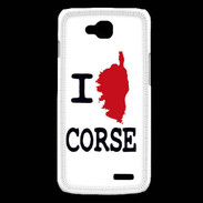 Coque LG L90 I love Corse 3