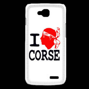 Coque LG L90 I love Corse 2