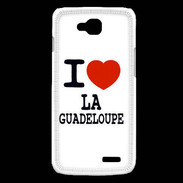 Coque LG L90 I love Guadeloupe