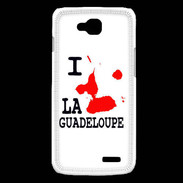 Coque LG L90 i love Guadeloupe 2