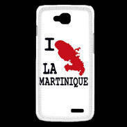Coque LG L90 I love La Martinique 2
