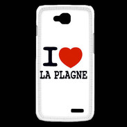 Coque LG L90 I love La Plagne