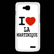 Coque LG L90 I love La Martinique