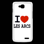 Coque LG L90 I love Les Arcs