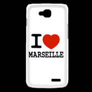 Coque LG L90 I love Marseille