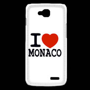 Coque LG L90 I love Monaco