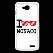 Coque LG L90 I love Monaco 2