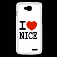 Coque LG L90 I love Nice