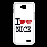 Coque LG L90 I love Nice 2