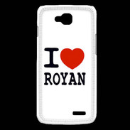 Coque LG L90 I love Royan