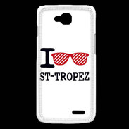 Coque LG L90 I love Saint Tropez 2