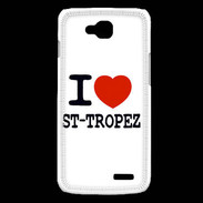 Coque LG L90 I love Saint Tropez